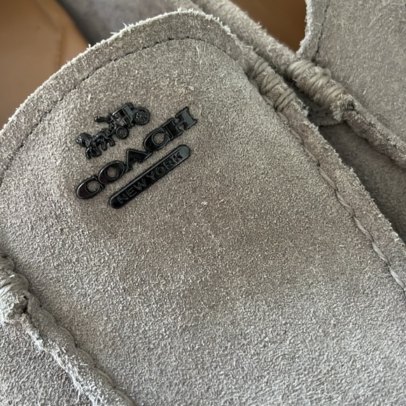 Coach Tan Suede Loafers - Picture 2 of 10